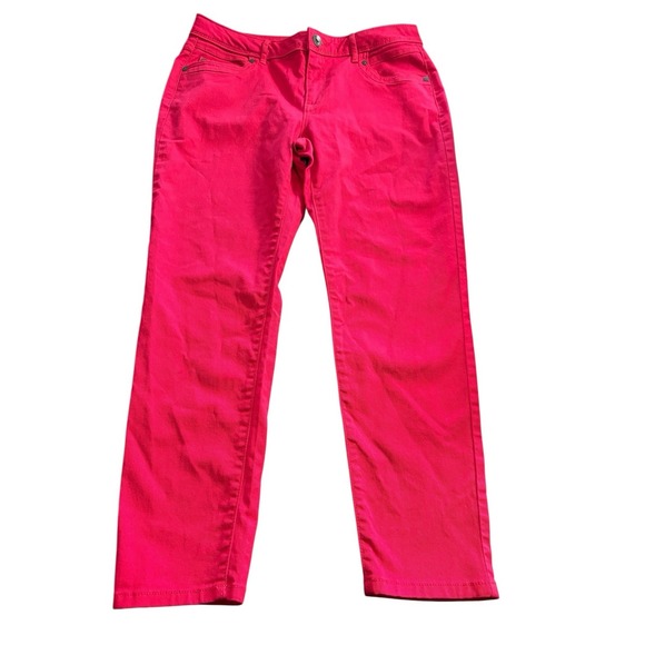 Simply Vera Vera Wang Denim - Simply Vera Vera Wang‎ Women bright pink Skinny Jeans Size 10